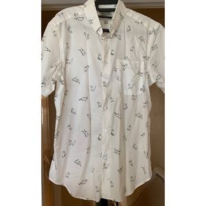 Cats on cats button up